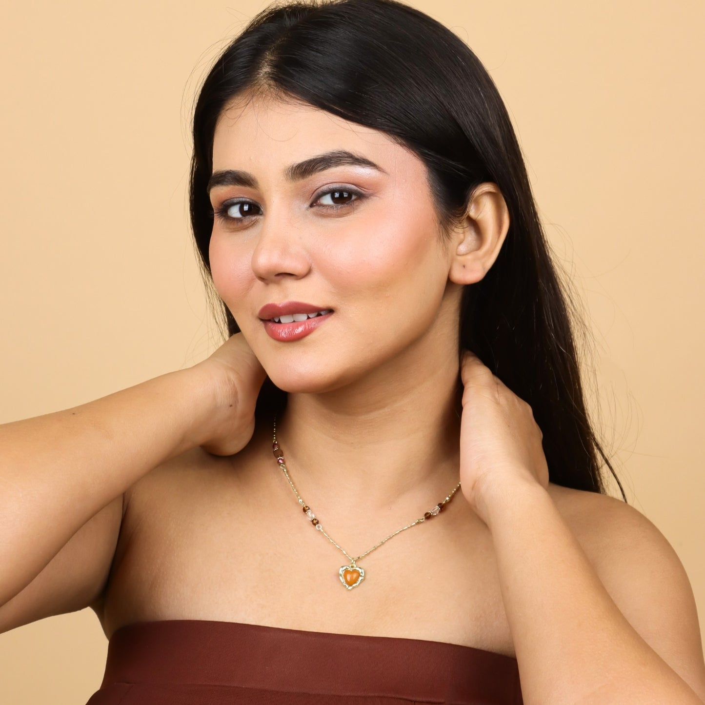 Classic Heart Charm Necklace