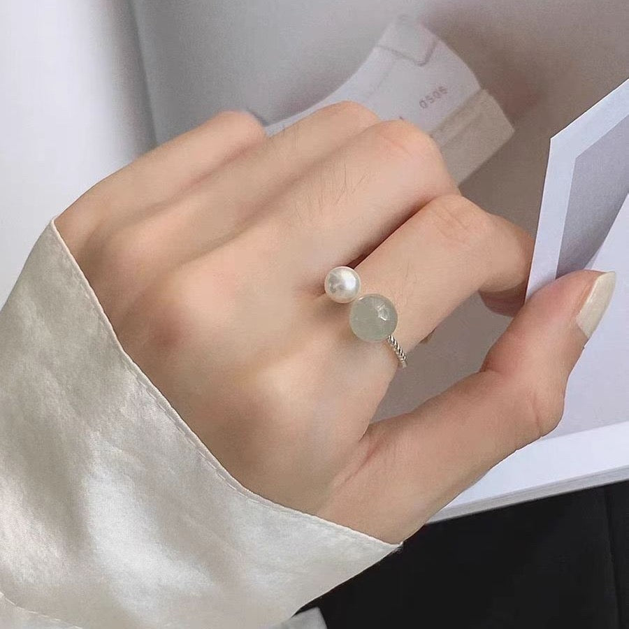 Zen Glow Pearl Ring