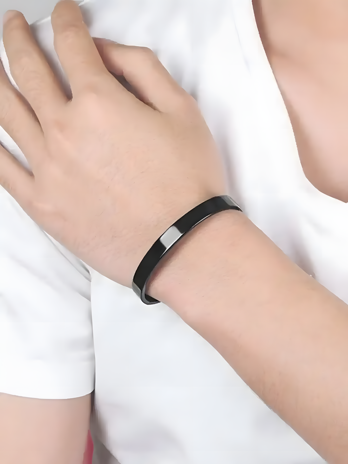 Midnight Black 6MM Wrist Band