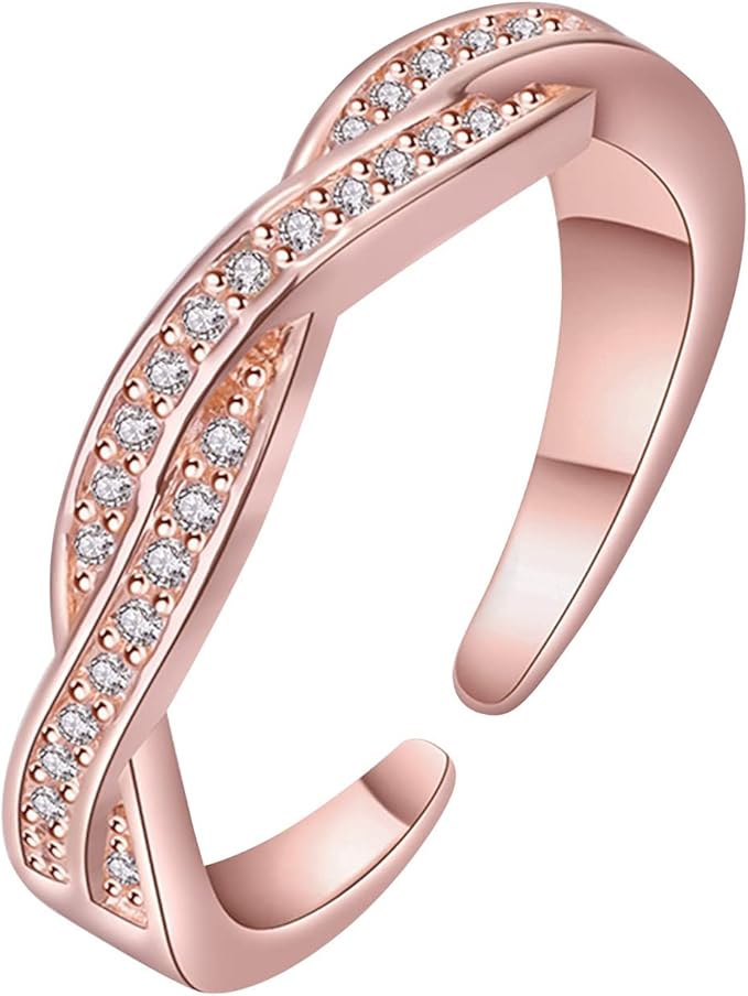 Twisted Elegance Ring