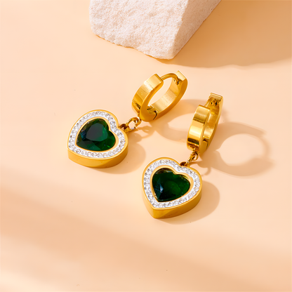 Emerald Heart Drops
