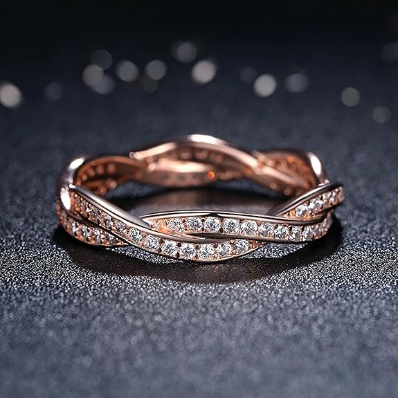 Twisted Elegance Ring