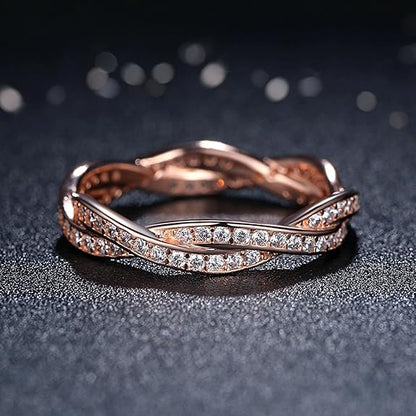 Twisted Elegance Ring