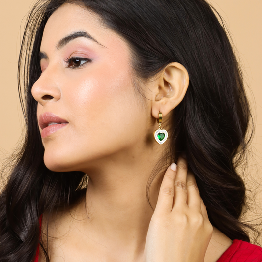 Emerald Heart Drops