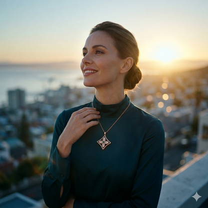 Amara Vintage Clover Necklace