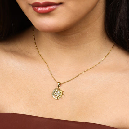 Starlit Aura Charm Necklace
