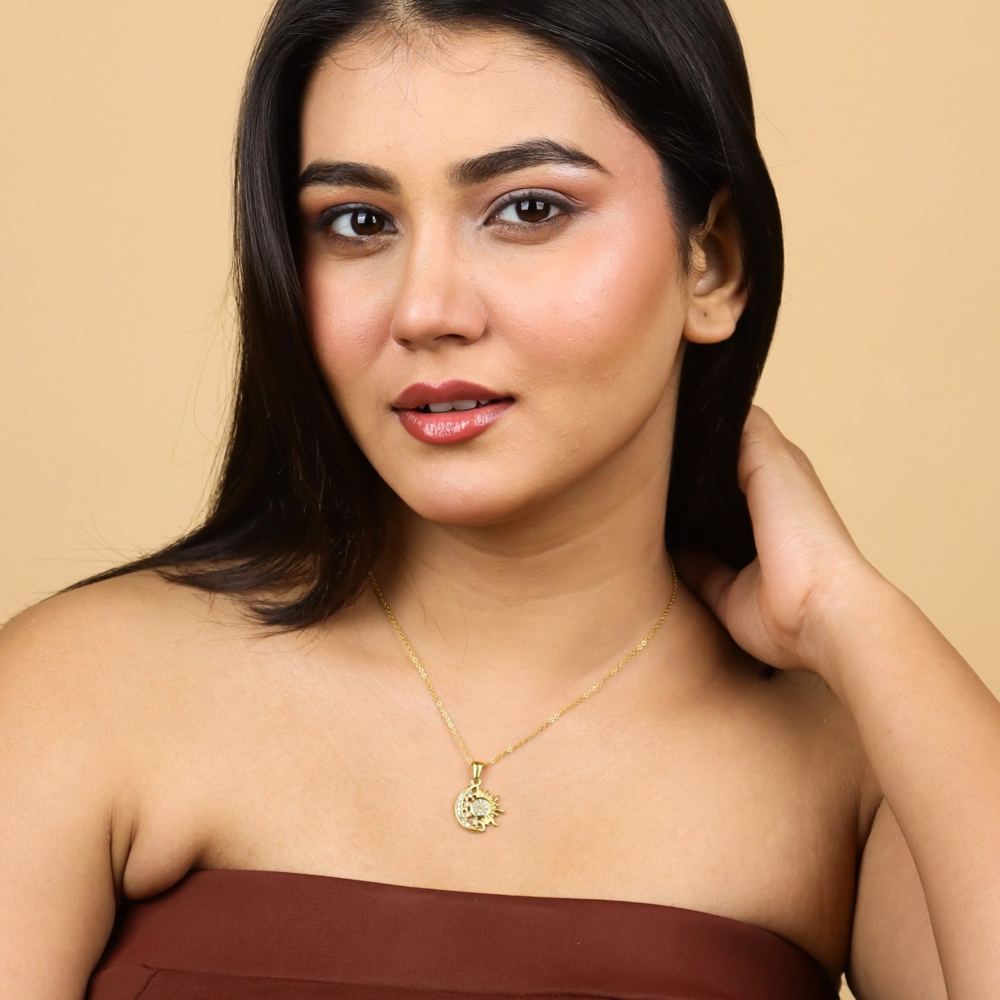 Starlit Aura Charm Necklace