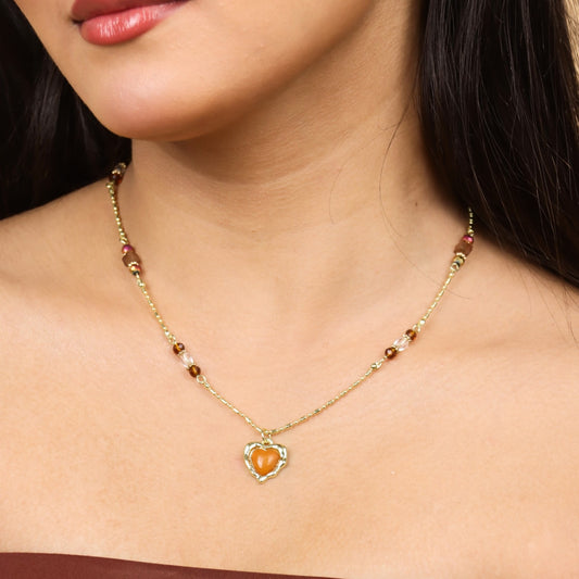 Classic Heart Charm Necklace