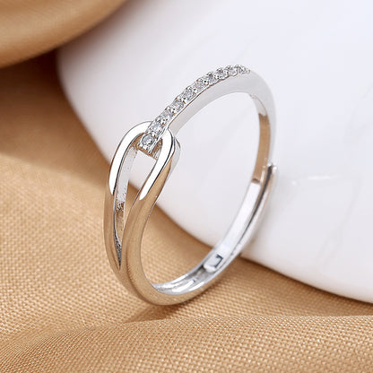 Timeless Knot Elegant Ring