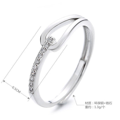 Timeless Knot Elegant Ring