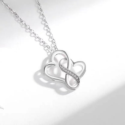 Intertwined Love Knot Necklace