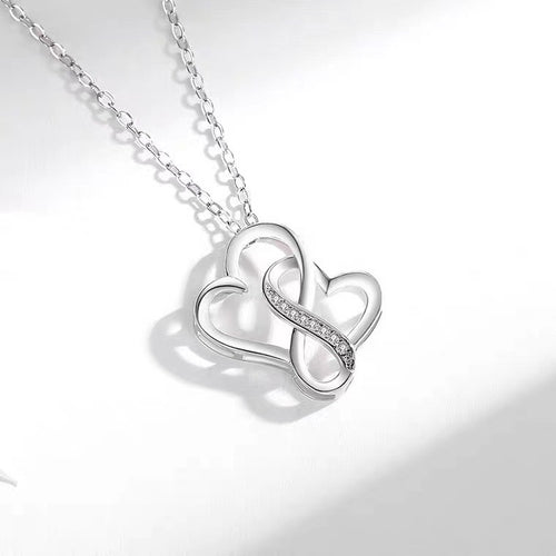 Intertwined Love Knot Necklace