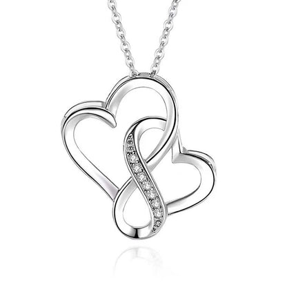 Intertwined Love Knot Necklace