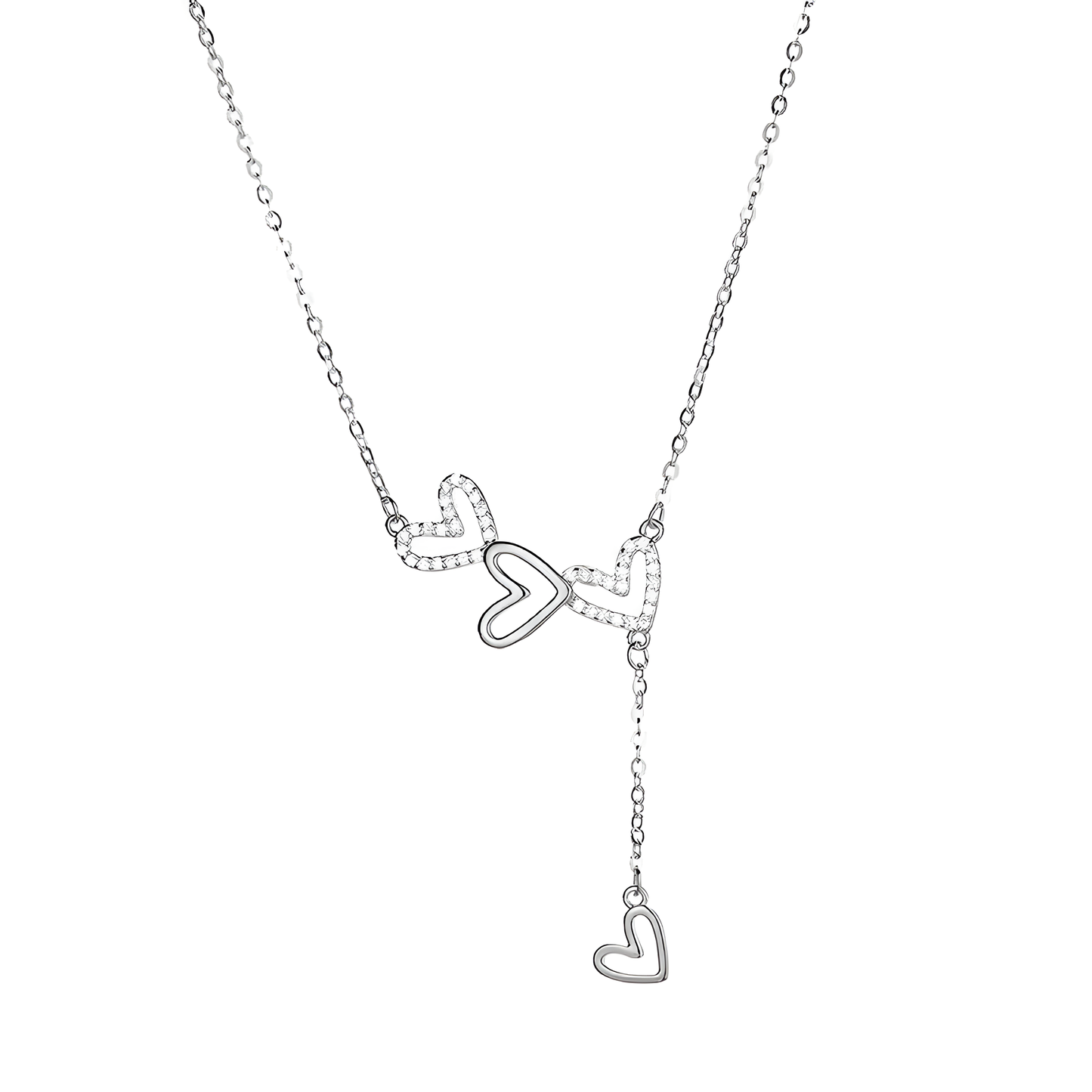 Elegant Heart Y Necklace