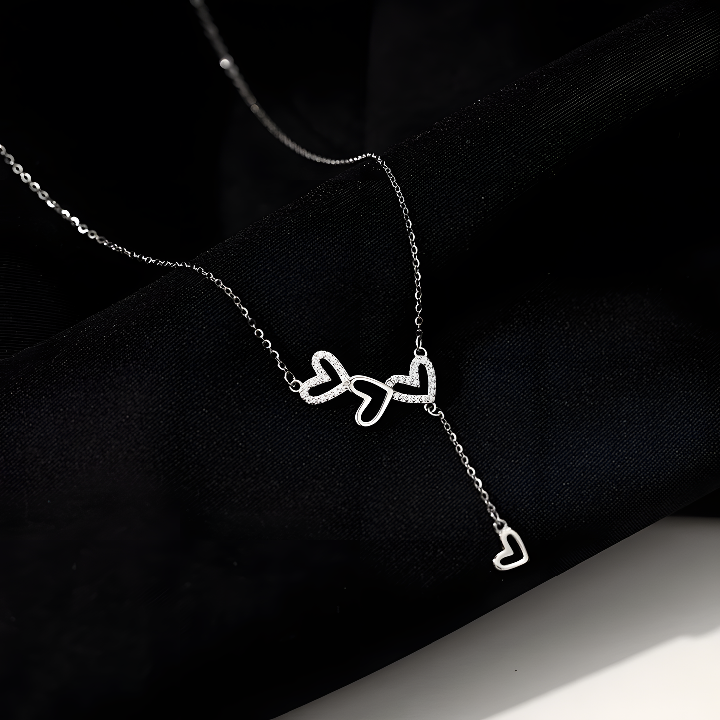 Elegant Heart Y Necklace