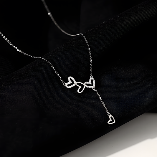 Elegant Heart Y Necklace