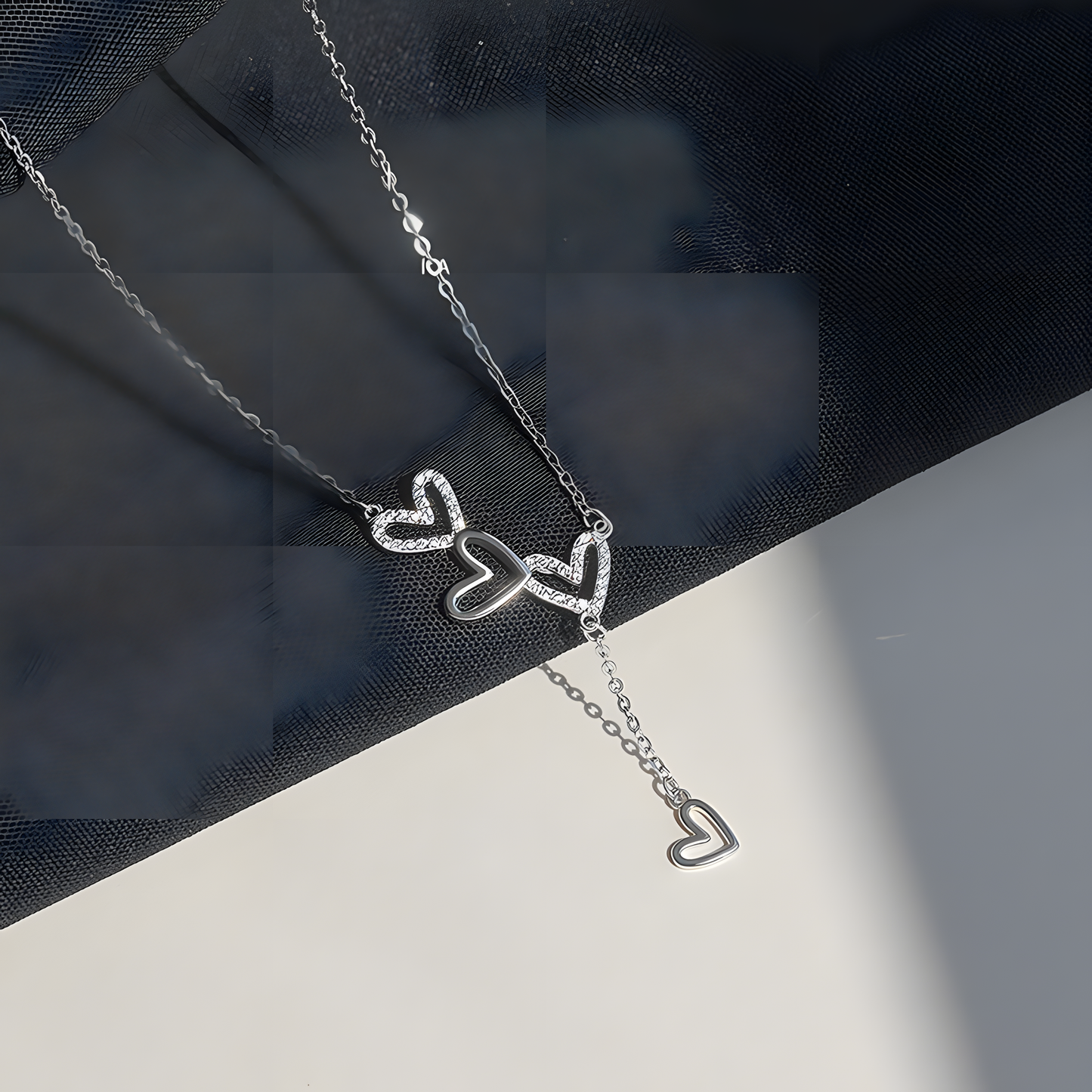 Elegant Heart Y Necklace