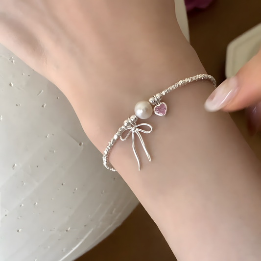 Bow Charm Bracelet
