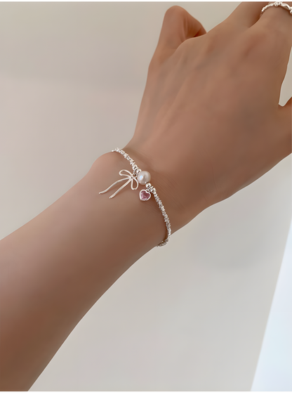 Bow Charm Bracelet