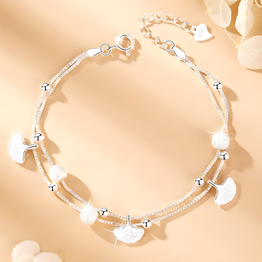 Ginkgo Leaf Bracelet