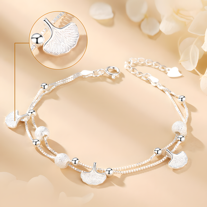 Ginkgo Leaf Bracelet