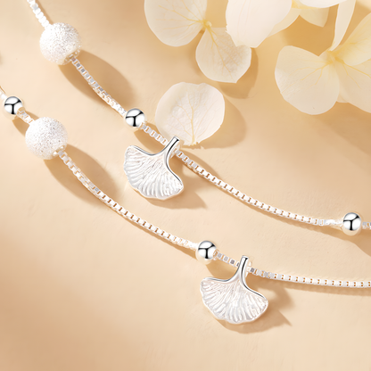 Ginkgo Leaf Bracelet
