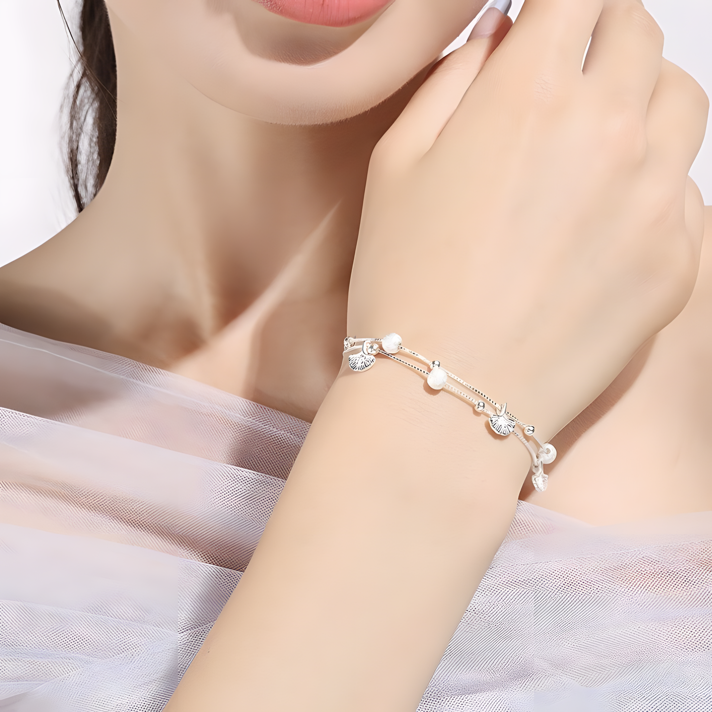 Ginkgo Leaf Bracelet