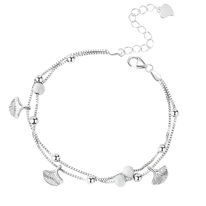 Ginkgo Leaf Bracelet