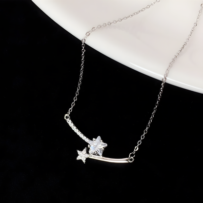 Smiling Meteor Star Necklace