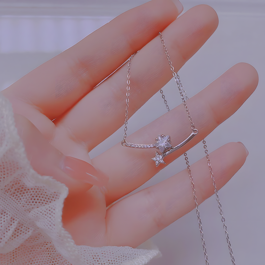 Smiling Meteor Star Necklace