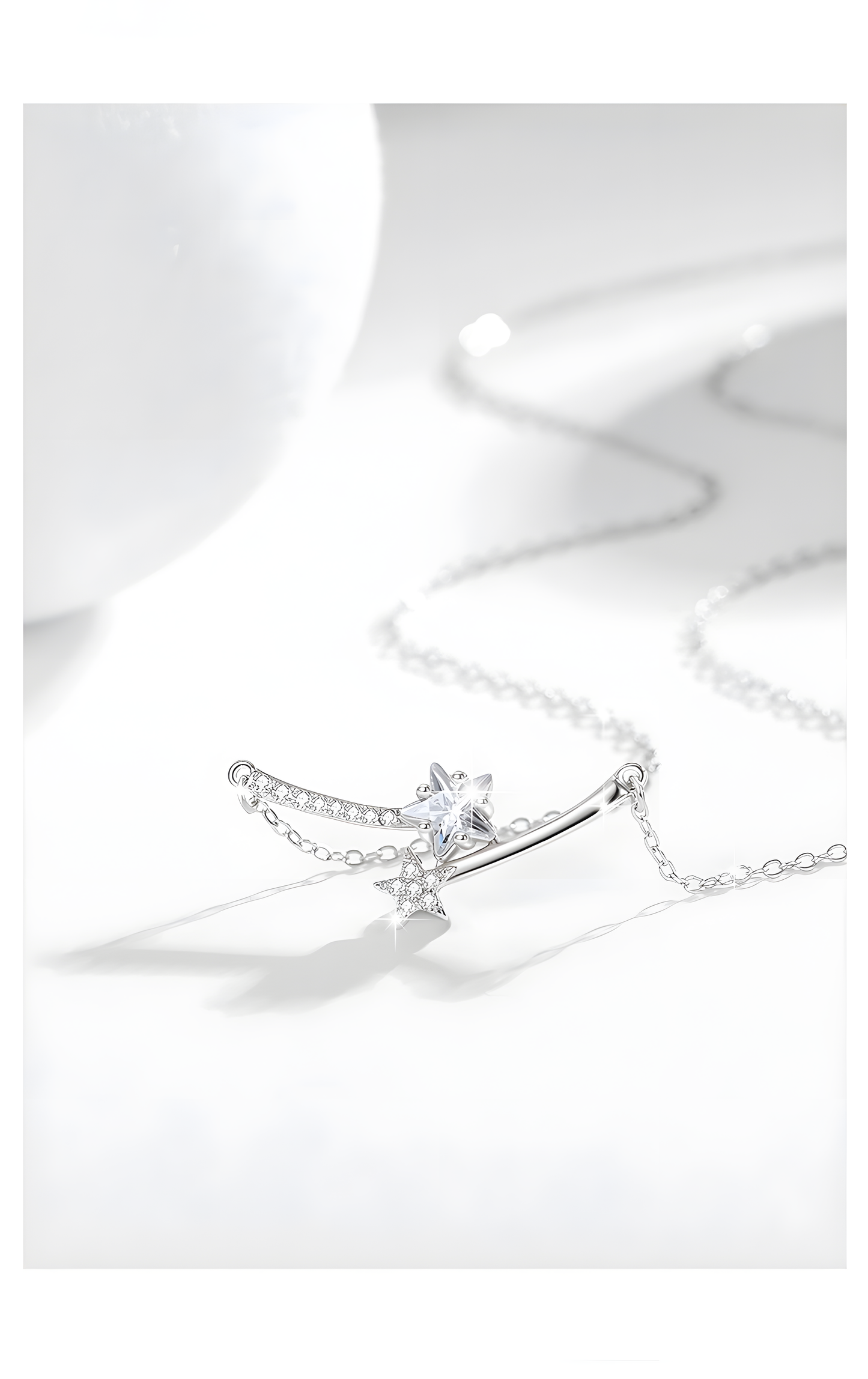 Smiling Meteor Star Necklace