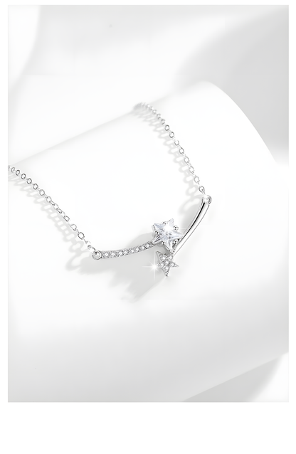Smiling Meteor Star Necklace