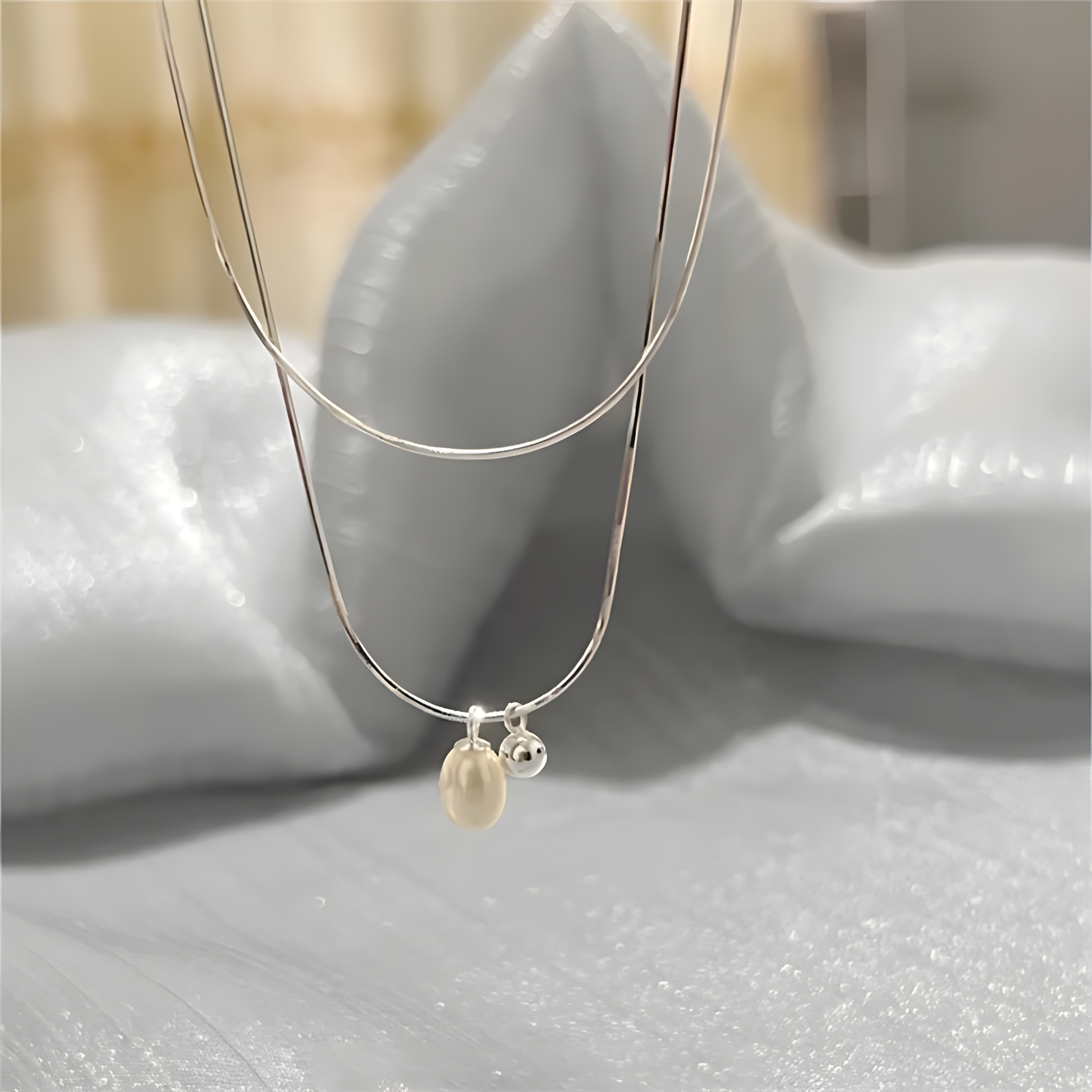 Layered Pearl Necklace