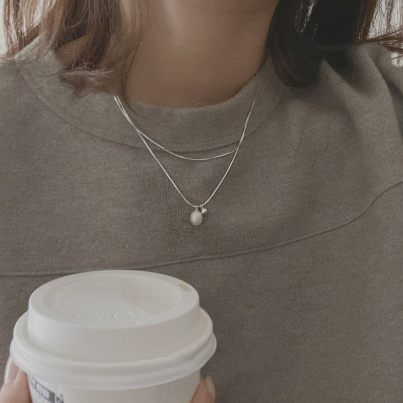 Layered Pearl Necklace