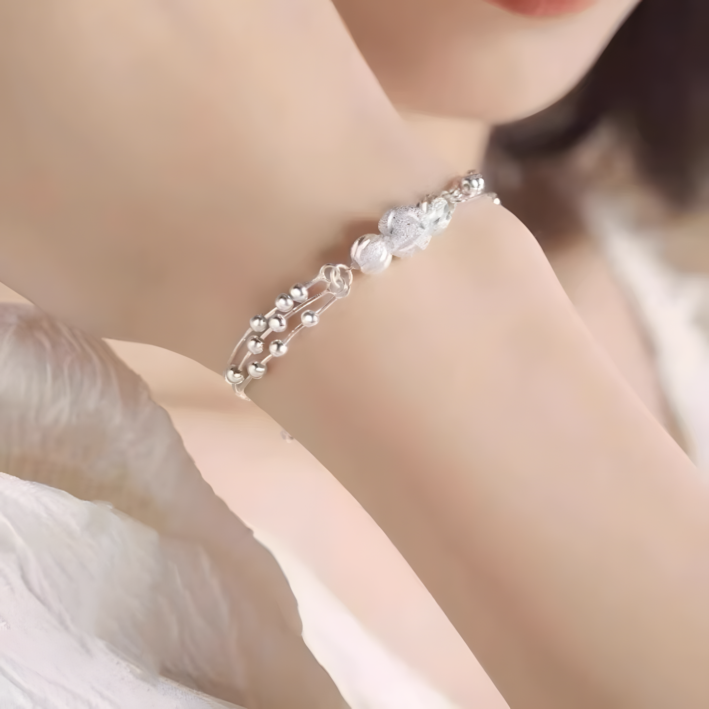 Multi-Strand Beaded Bracelet