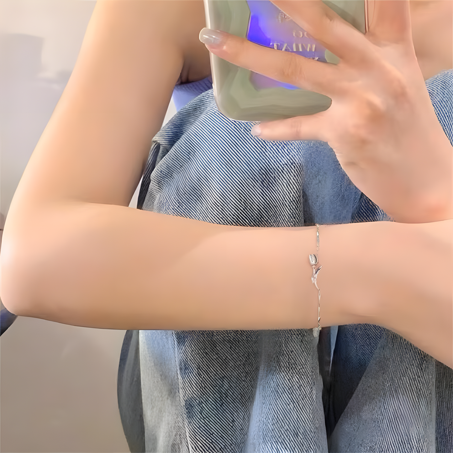 Tulip Charm Bracelet