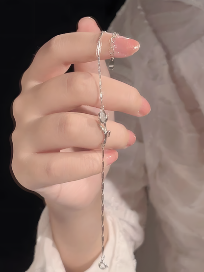 Tulip Charm Bracelet