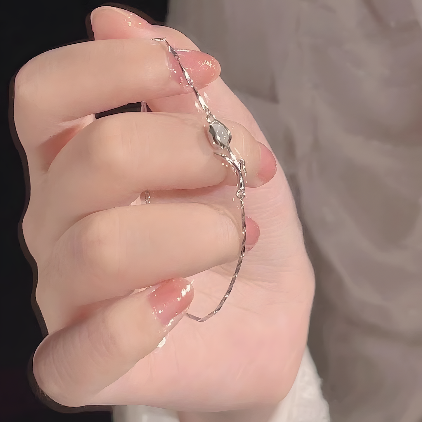 Tulip Charm Bracelet