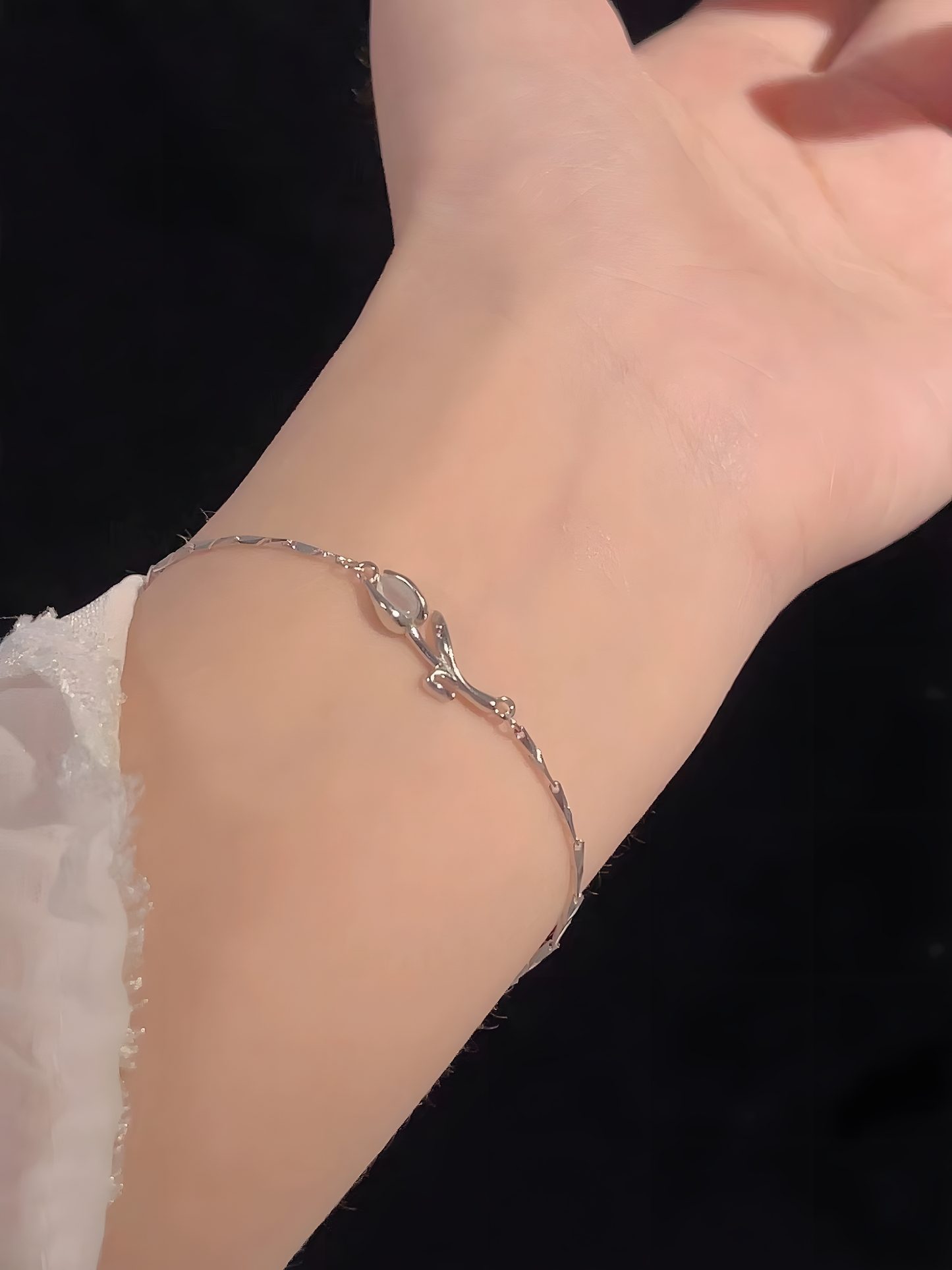 Tulip Charm Bracelet