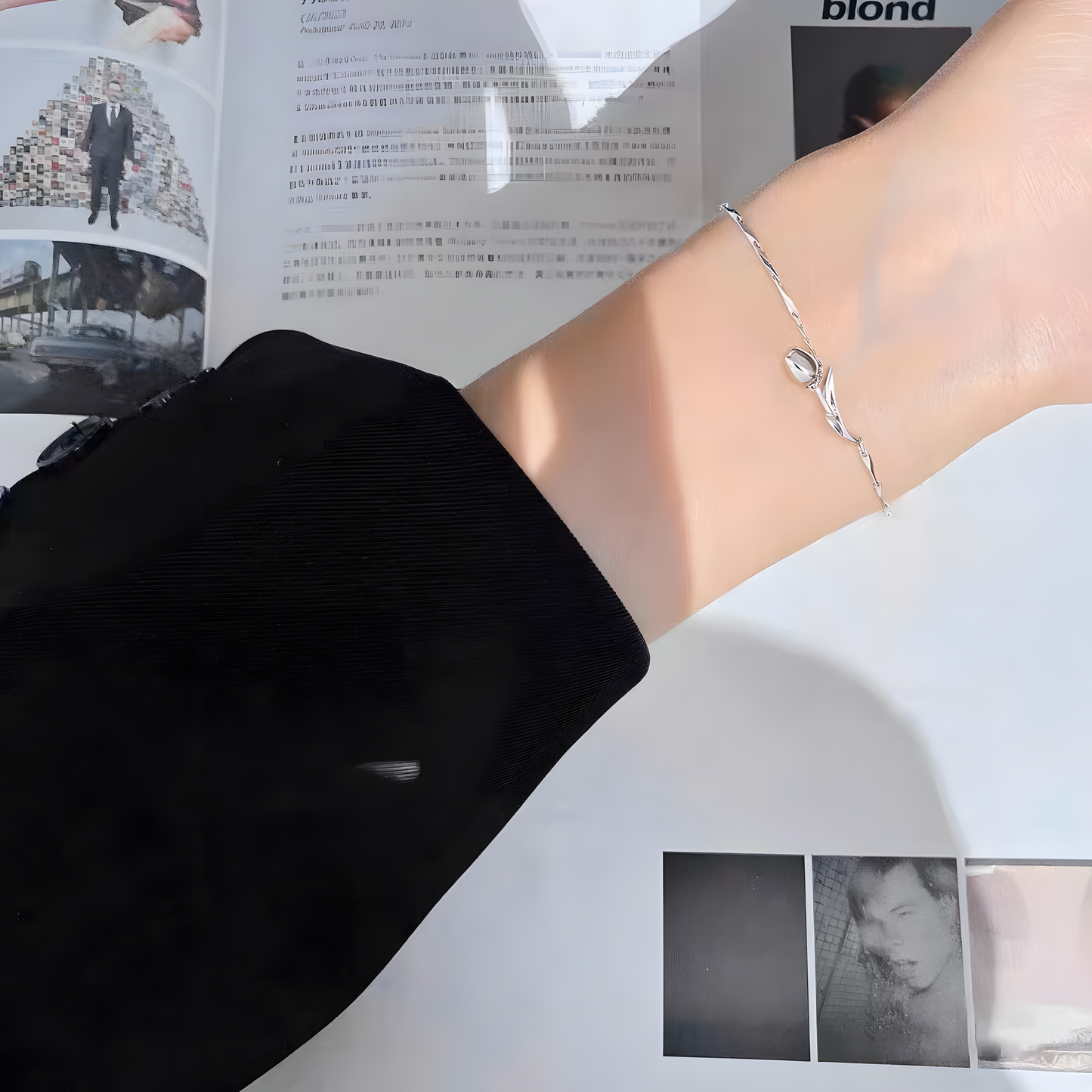 Tulip Charm Bracelet