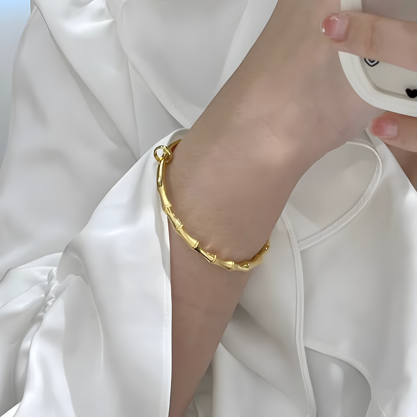 Luxe Bamboo Design Bangle