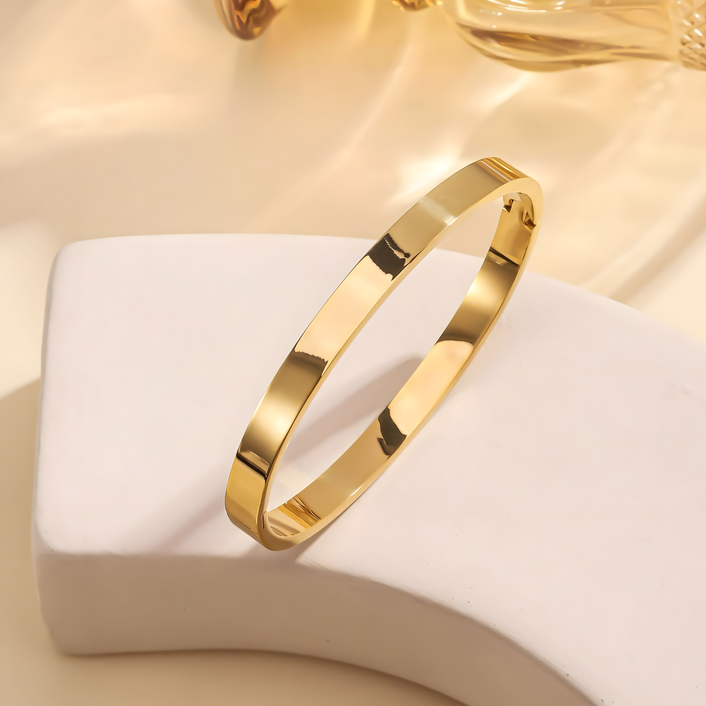 6MM Golden Aura Wrist Band