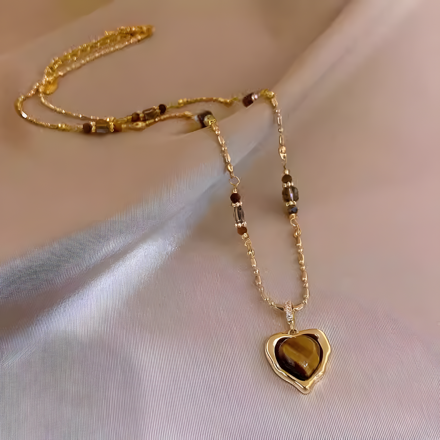 Classic Heart Charm Necklace
