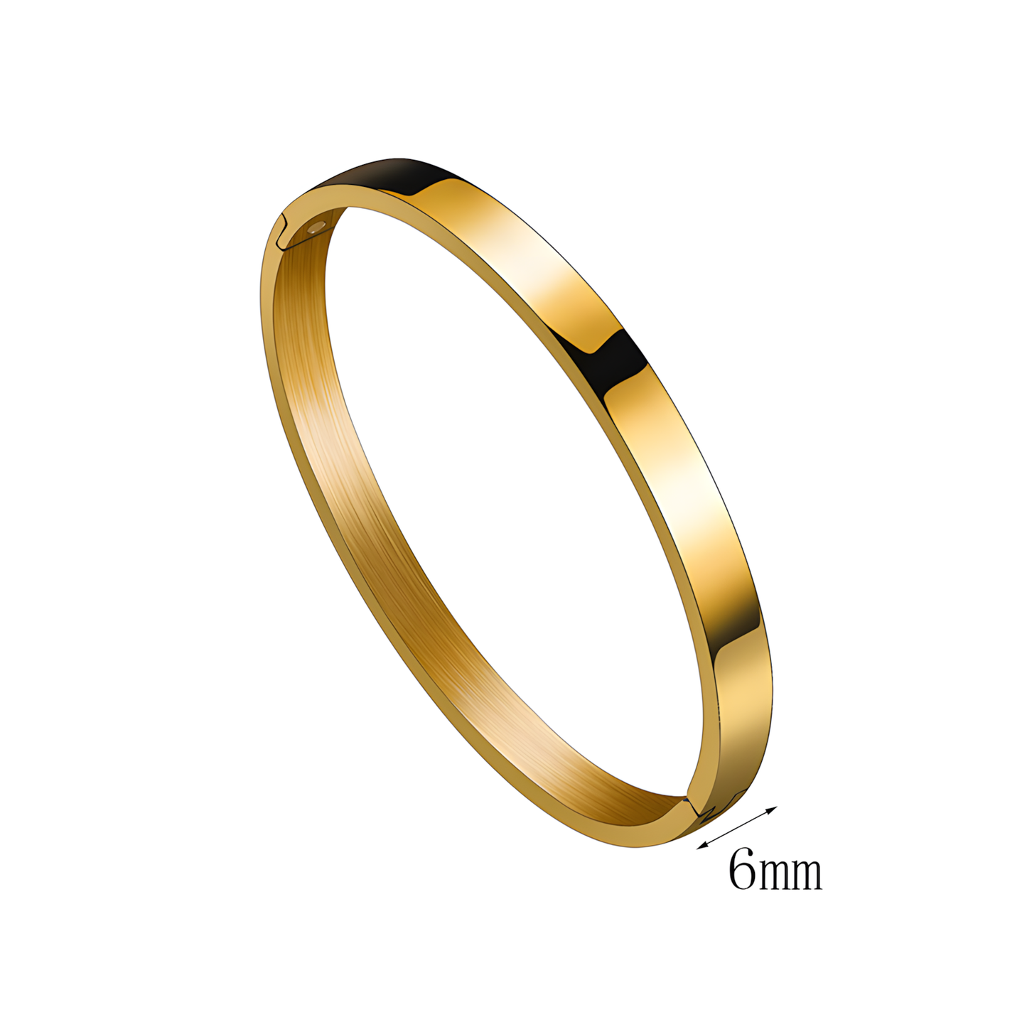 6MM Golden Aura Wrist Band