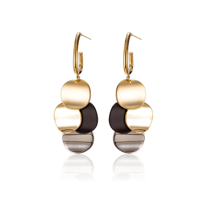Trendsetter Multi Disc Earrings