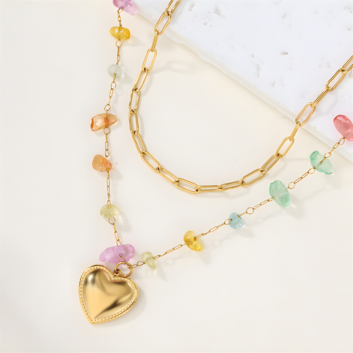 Golden Heart Dual Layered