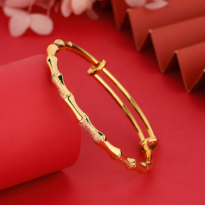 Luxe Bamboo Design Bangle