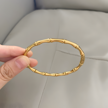 Elegant Bamboo Style Bracelet