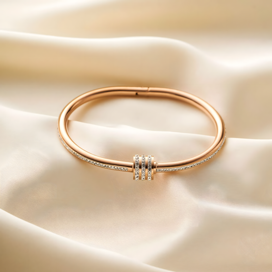 Luxe Prism Bound CZ RG Bracelet