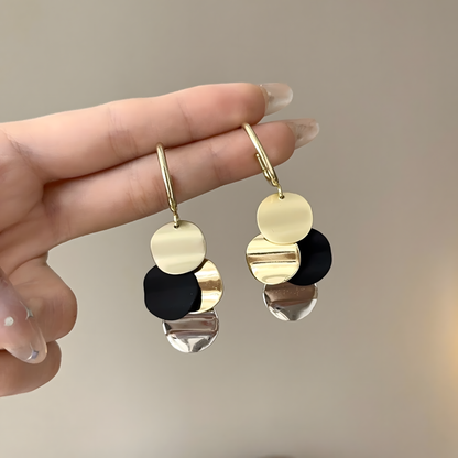 Trendsetter Multi Disc Earrings